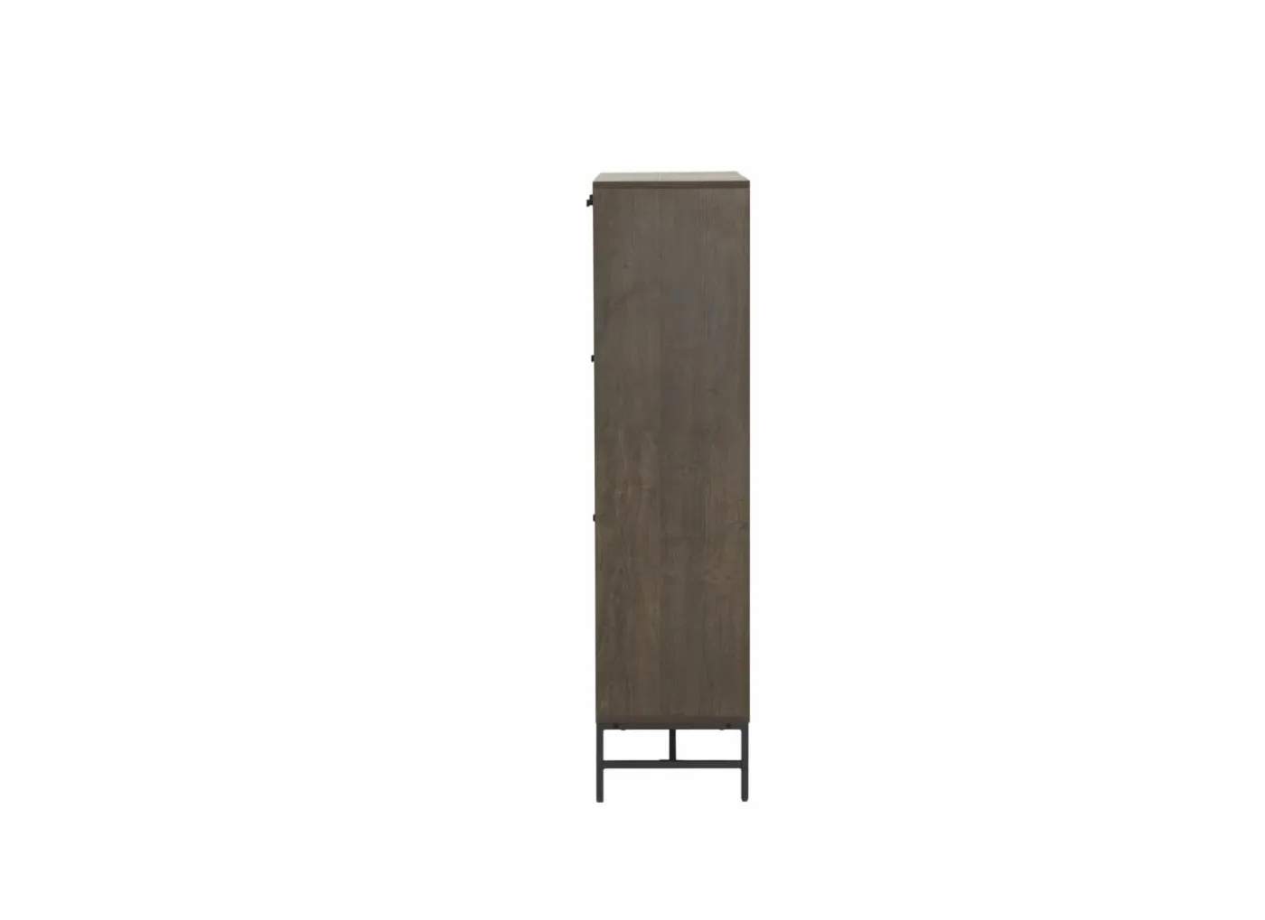 Schoenenkast Stripes 98,7x35x140,4cm - decor - smoked eik