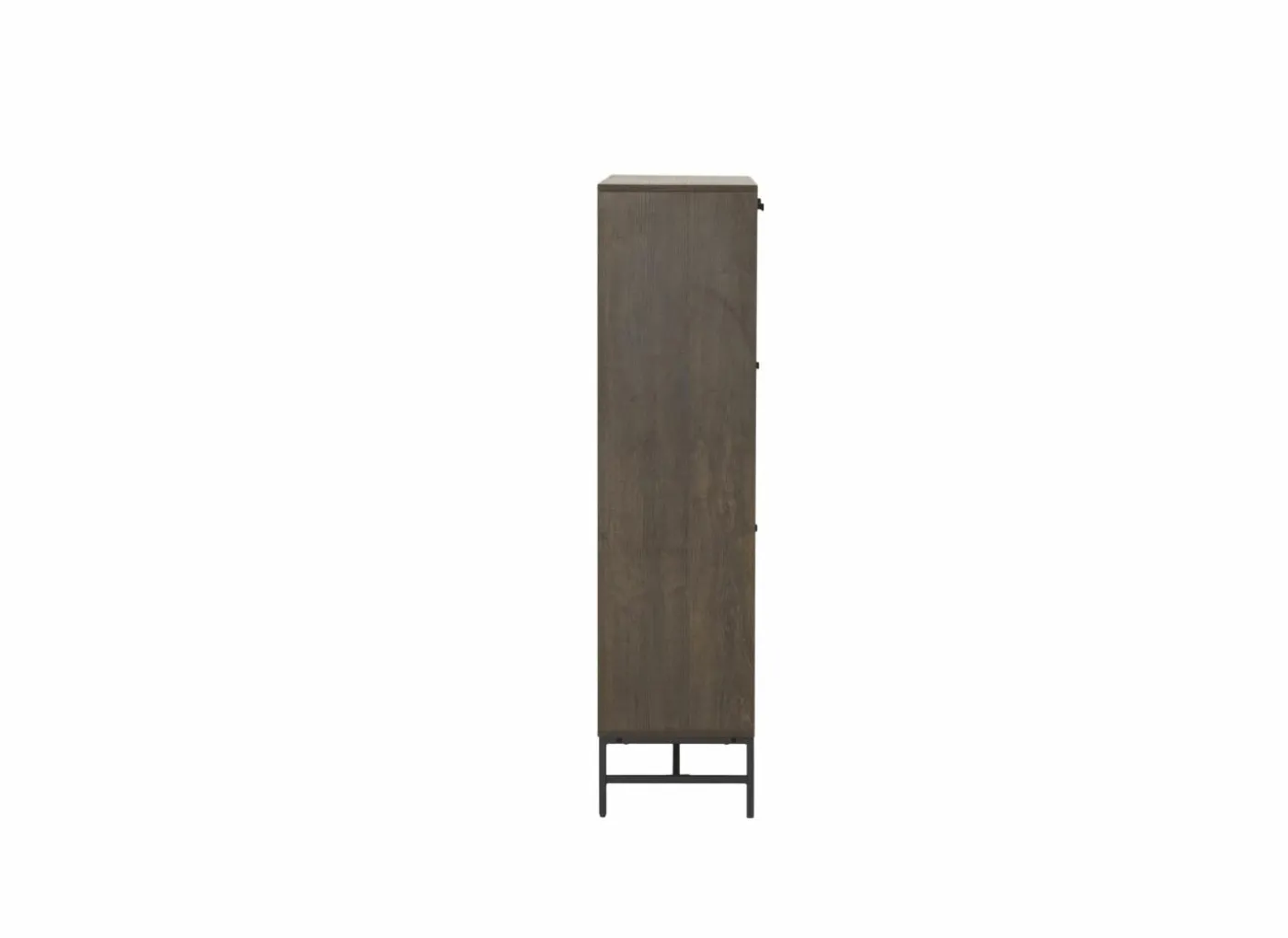 Schoenenkast Stripes 98,7x35x140,4cm - decor - smoked eik