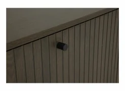 Schoenenkast Stripes 98,7x35x140,4cm - decor - smoked eik