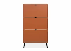 Schoenenkast Vigo 70x24x125cm - melamine - terra