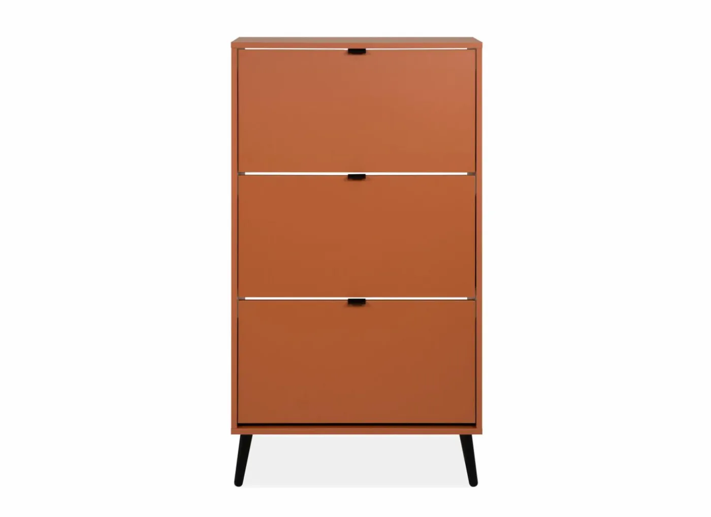 Schoenenkast Vigo 70x24x125cm - melamine - terra