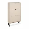 Schoenenkast Vigo  70x24x125cm - melamine - velvet