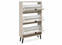Schoenenkast Vigo 70x24x125cm - melamine - velvet