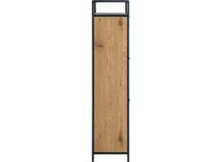 Schoenenkast 56x30x129cm - eik fineer - naturel