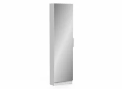 Schoenenkast Zapatero 50x20x181cm - decor - mat wit