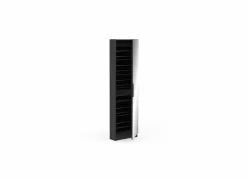 Schoenenkast Zapatero 50x20x181cm - decor - zwart