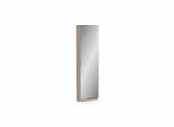 Schoenenkast Zapatero 50x20x181cm - decor - geborsteld eik