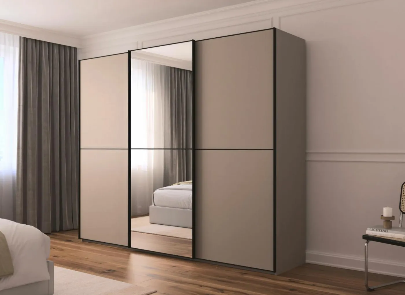 Schuifdeurkast 270cm - decor - fango