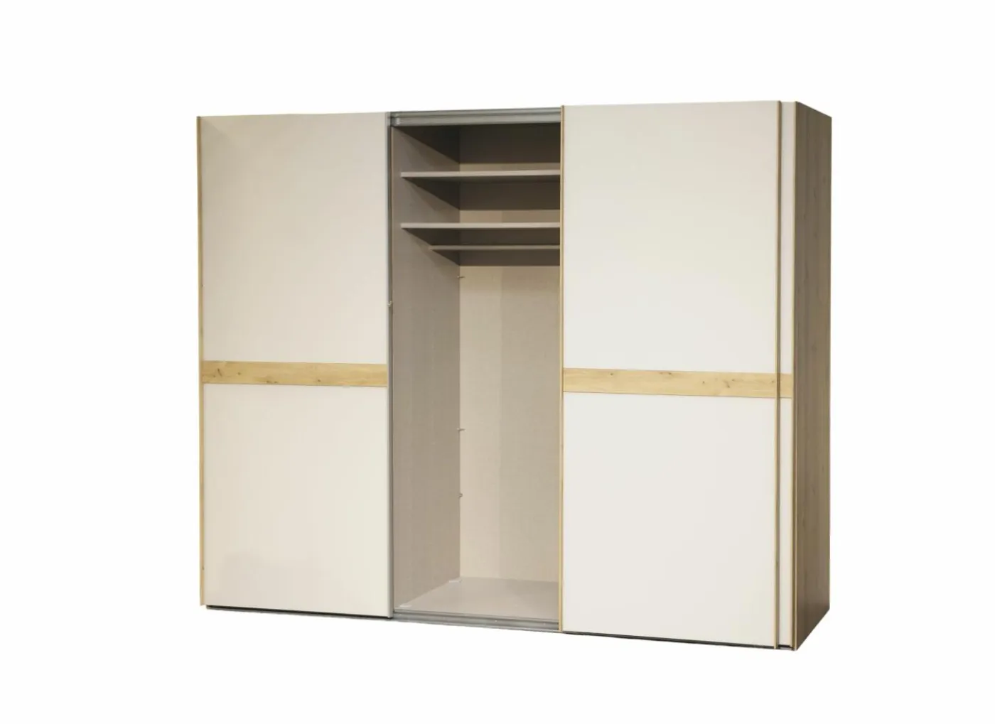 Schuifdeurkast 270cm - decor - champagne