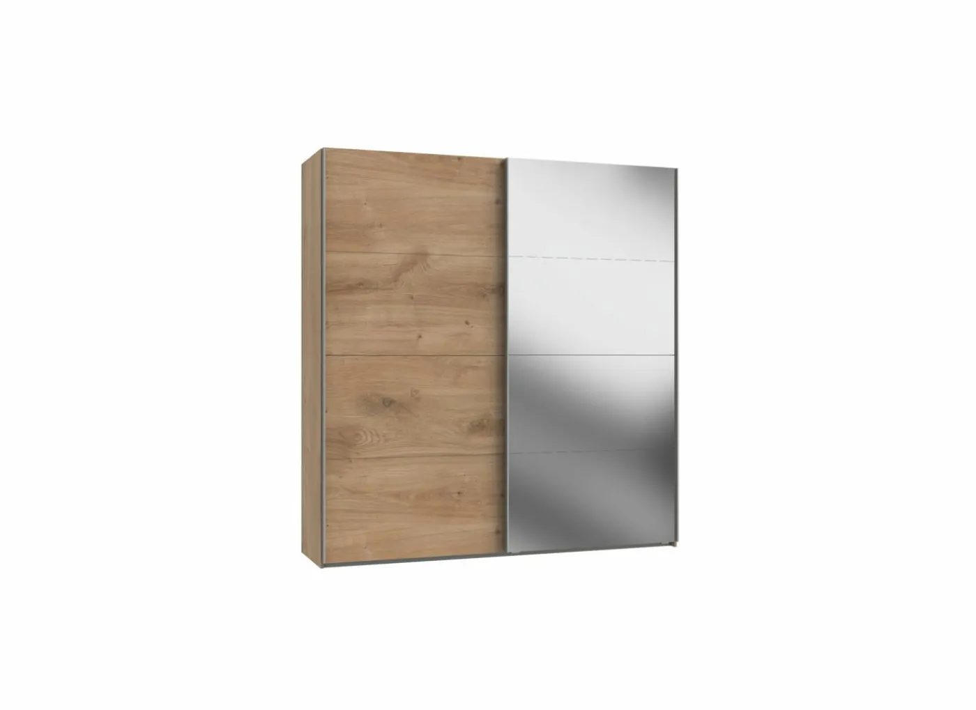 Schuifdeurkast Easyplus 225cm - decor - bruin