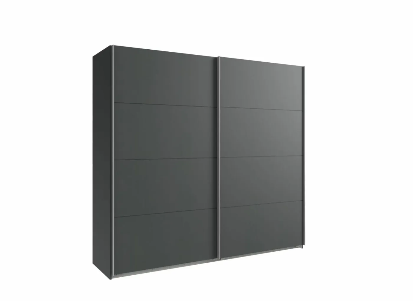 Schuifdeurkast Easyplus 225cm - decor - grafiet