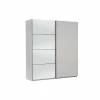 Schuifdeurkast Easyplus 225cm - decor - wit