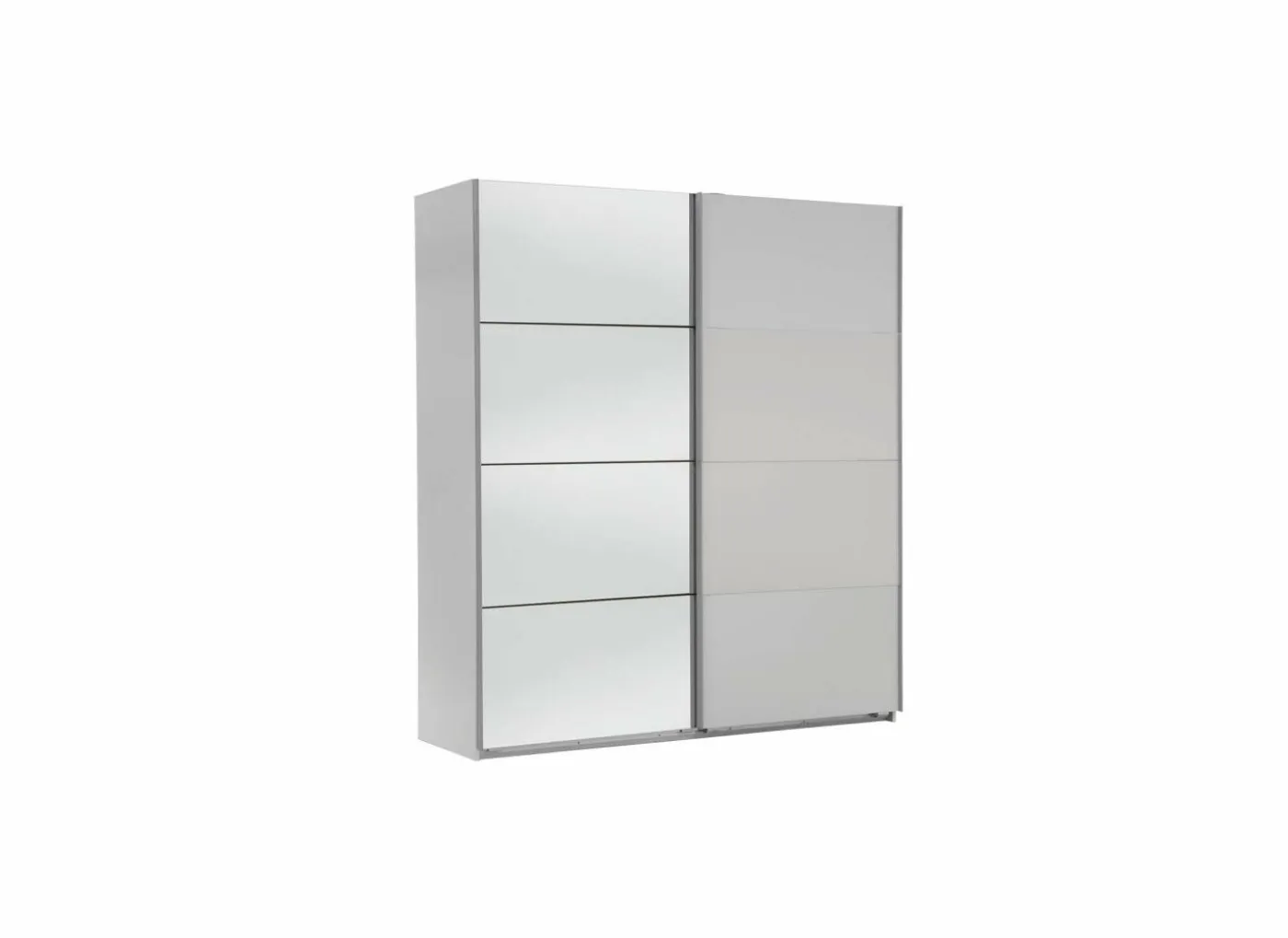 Schuifdeurkast Easyplus 225cm - decor - wit