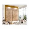 Schuifdeurkast Easyplus 225cm - decor - bruin