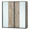 Schuifdeurkast Elvira 200cm - decor - canada oak