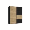 Schuifdeurkast Lya 170cm - decor - cabezone oak & mauvella oak