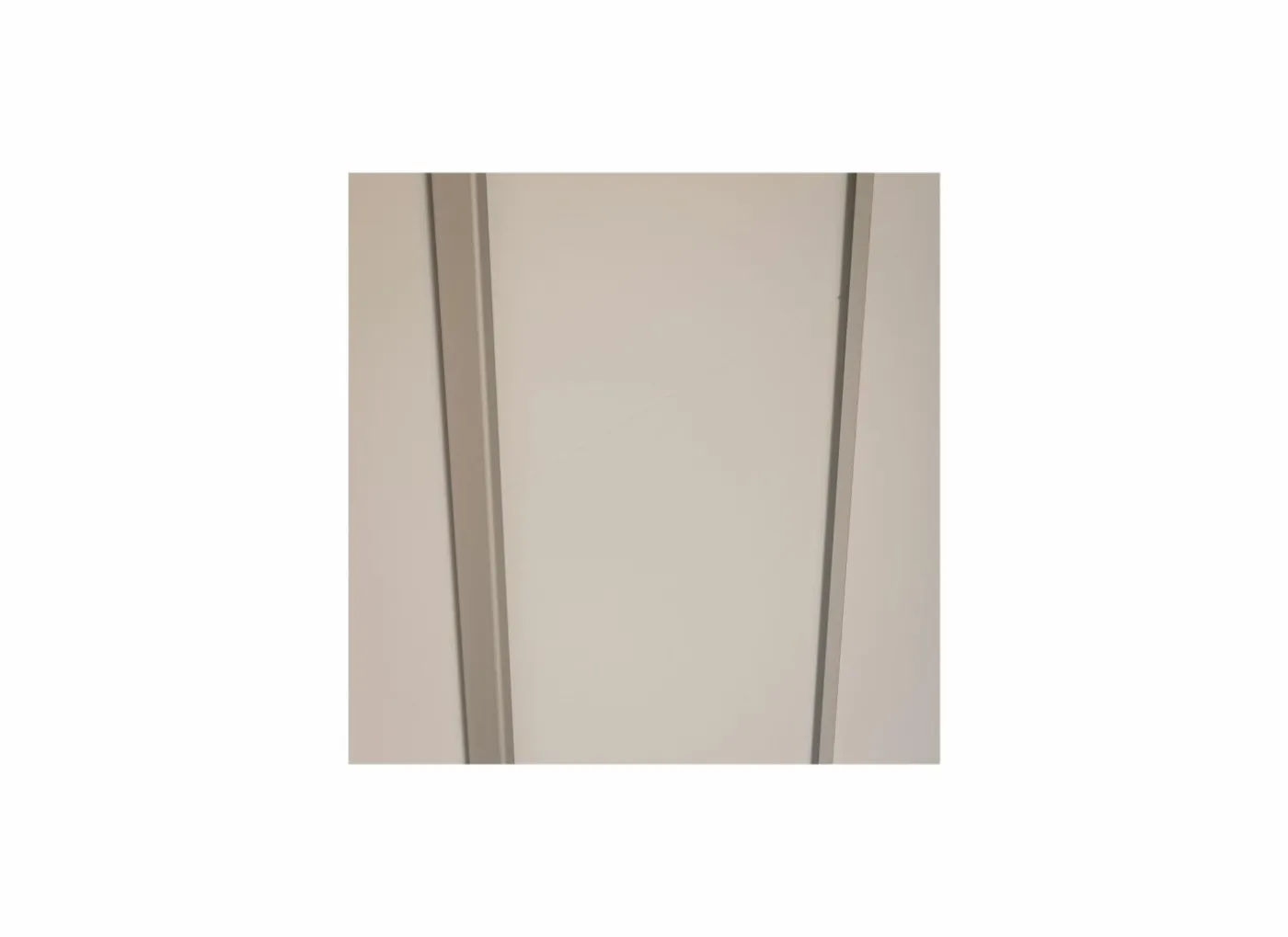 Schuifdeurkast Ozzula 120cm - decor - wit