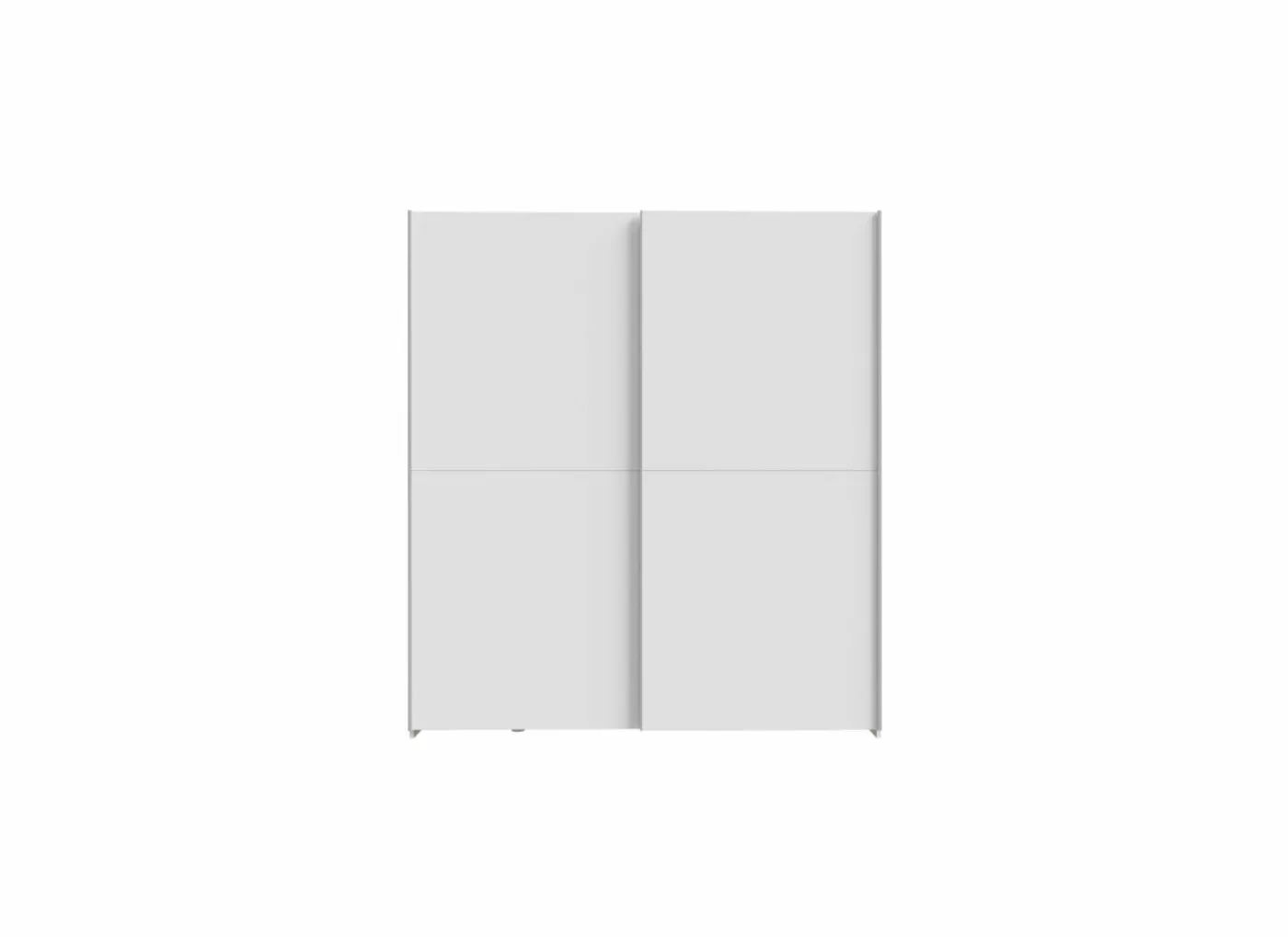 Schuifdeurkast Schach & Matt 170cm - decor - wit