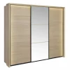 Schuifdeurkast Udine I 253cm - decor - urban oak