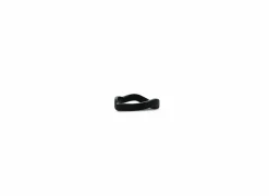 Servetring Charm 4,5x4,5cm - zwart - set van 4