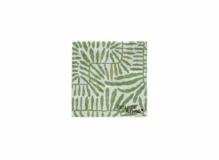 Serviette Blade 17x17cm - papier - groen 20 stuks