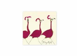 Serviette Friday Night 33x33cm roze 20 stuks