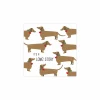 Serviette Long Story 33x33cm multicolor 20 stuks