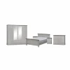 Slaapkamer Eline met bed 180x200cm - kleerkast 225cm - commode 110cm en 2 nachtkastjes