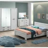 Slaapkamer Elvis met bed 140x200cm - kleerkast 218cm - commode 120cm en 2 nachtkastjes