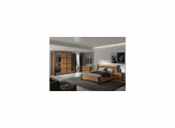 Slaapkamer Pauline met bed 140x200cm - kleerkast 217cm - commode 110cm en 2 nachtkastjes