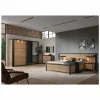Slaapkamer Phaedra met bed 180x200cm - kleerkast 217cm - commode 120cm en 2 nachtkastjes