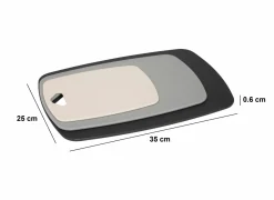 Snijplank Neo 35x25cm - kunststof - multicolor set van 3