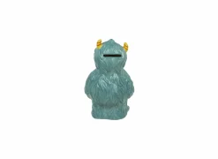 Spaarpot Blue Monster H17cm - keramiek - blauw