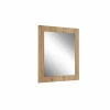 Spiegel Dalate 45x54cm - decor & glas - kastanje eik