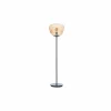 Staande lamp Kaizen LED H140cm E27 - metaal & glas - amber