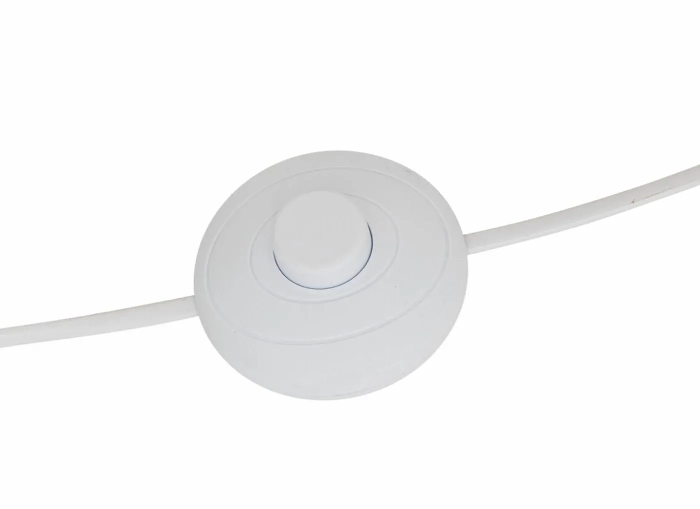 Staande lamp Rafa H107cm E27 - PVC & staal & hevea - beige & naturel