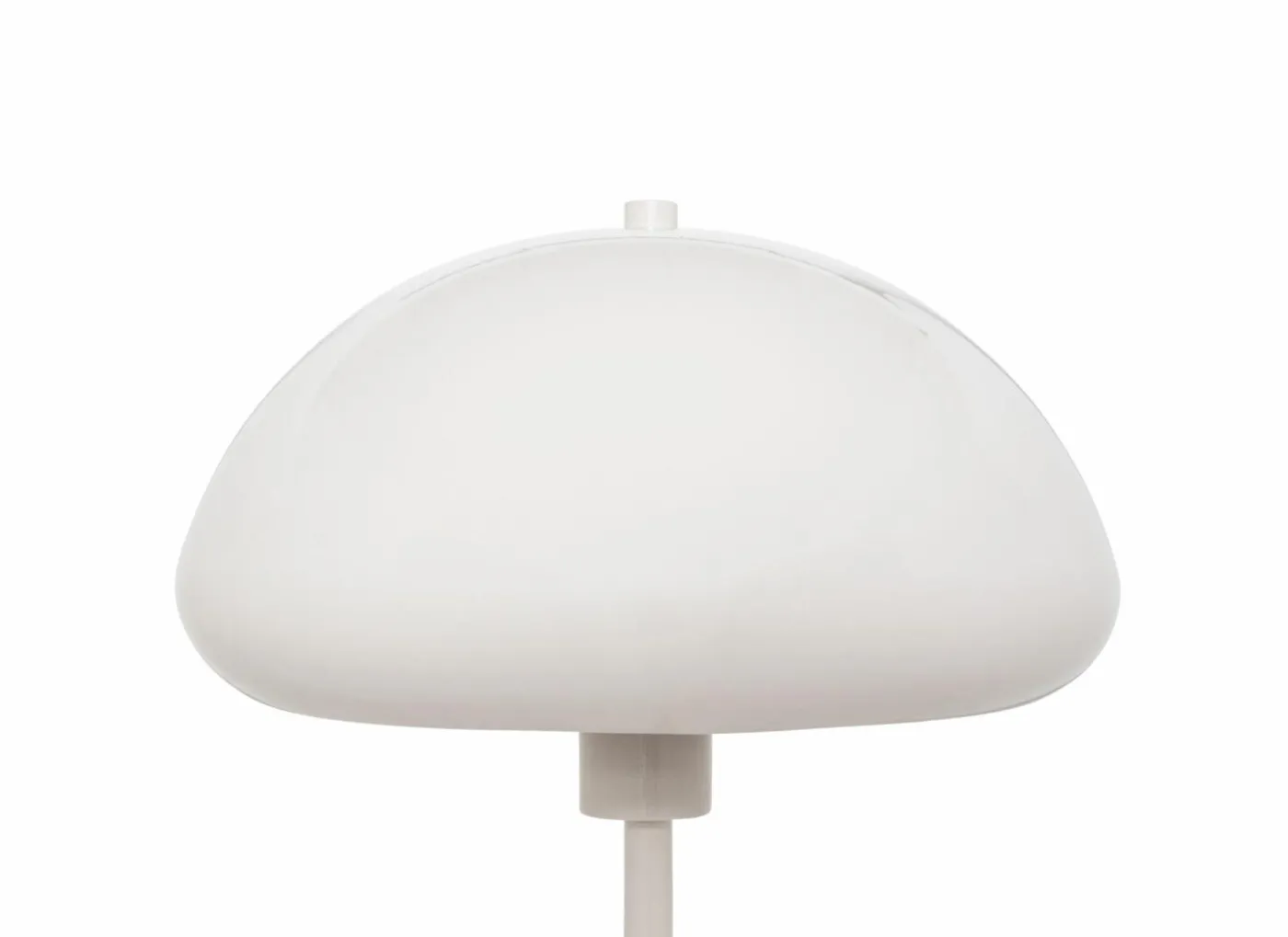 Staande lamp Savio H140cm E27 - staal - wit