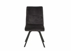Stoel Adore 46x60x87cm - stof - antraciet