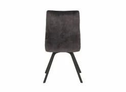 Stoel Adore 46x60x87cm - stof - antraciet
