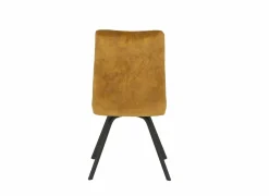Stoel Adore 46x60x87cm - stof - goud