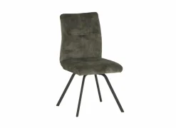 Stoel Adore 46x60x87cm - stof - hunter groen