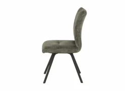 Stoel Adore 46x60x87cm - stof - hunter groen