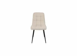 Stoel Aqaba 45x58x90cm - stof - beige