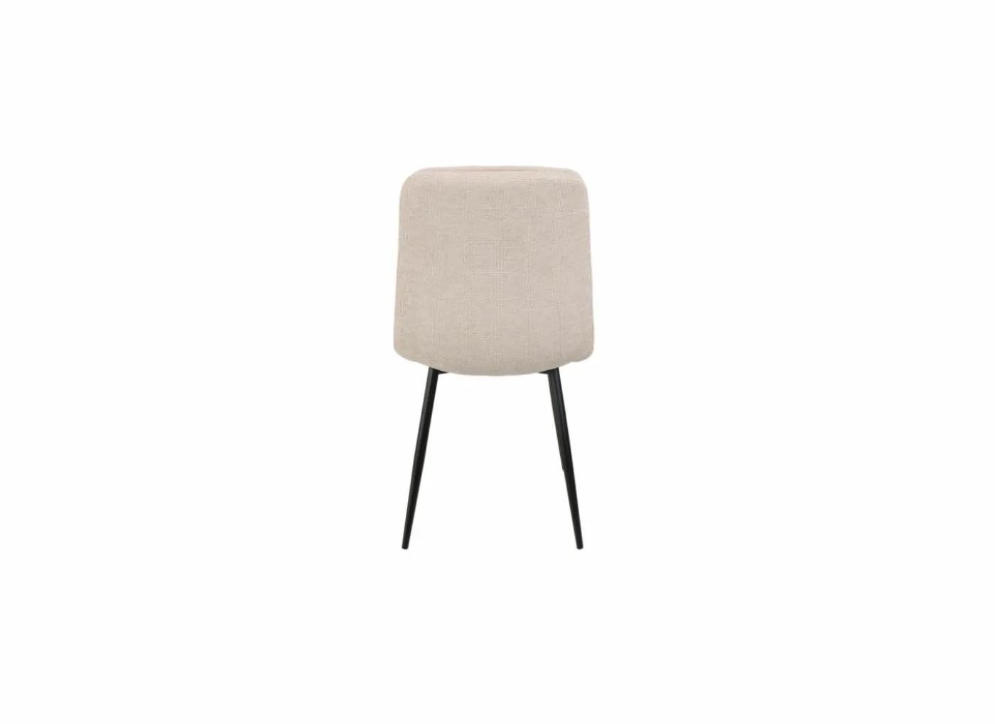 Stoel Aqaba 45x58x90cm - stof - beige