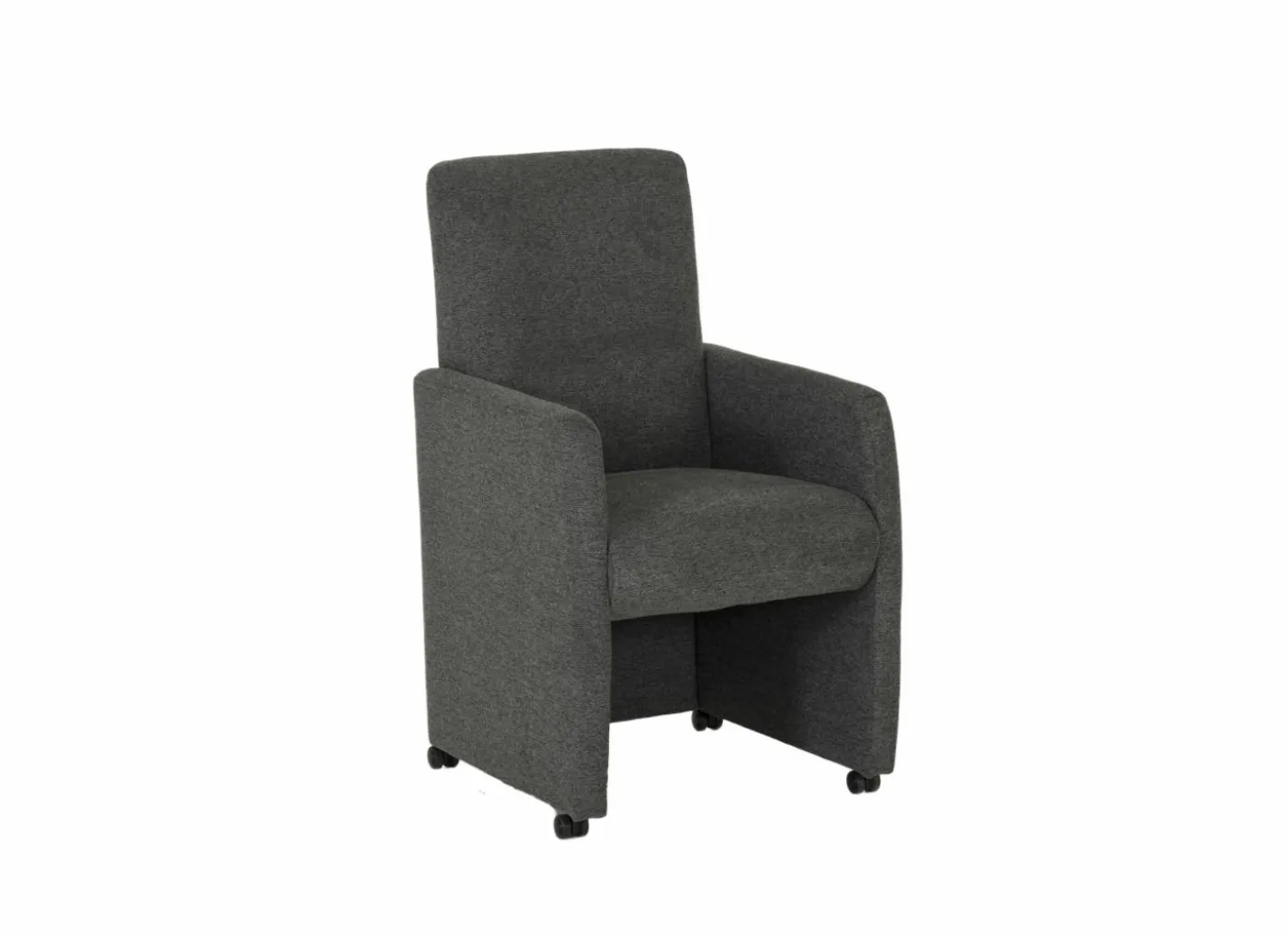 Stoel Aragon 60x70x100cm - stof - antraciet