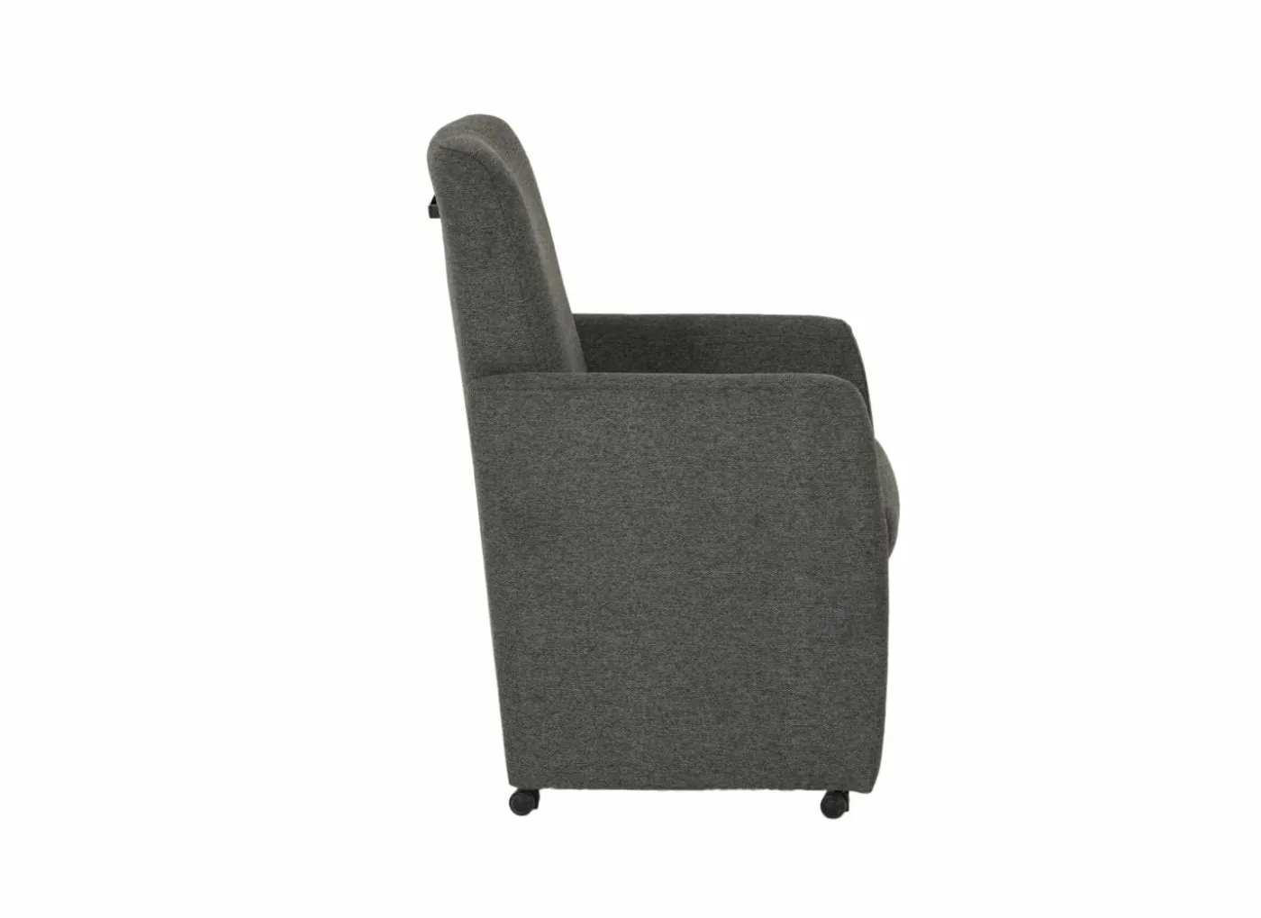 Stoel Aragon 60x70x100cm - stof - antraciet