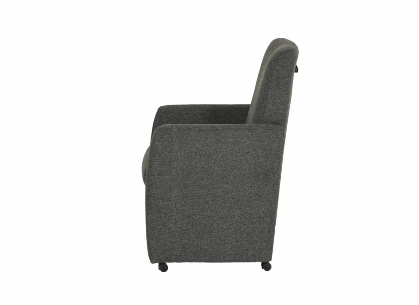 Stoel Aragon 60x70x100cm - stof - antraciet