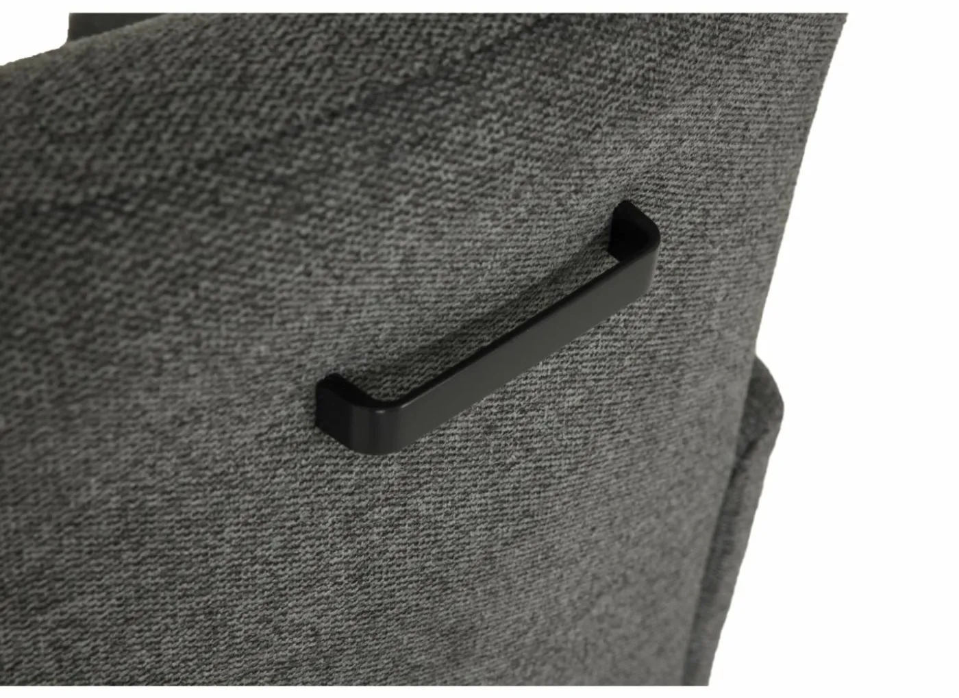 Stoel Aragon 60x70x100cm - stof - antraciet