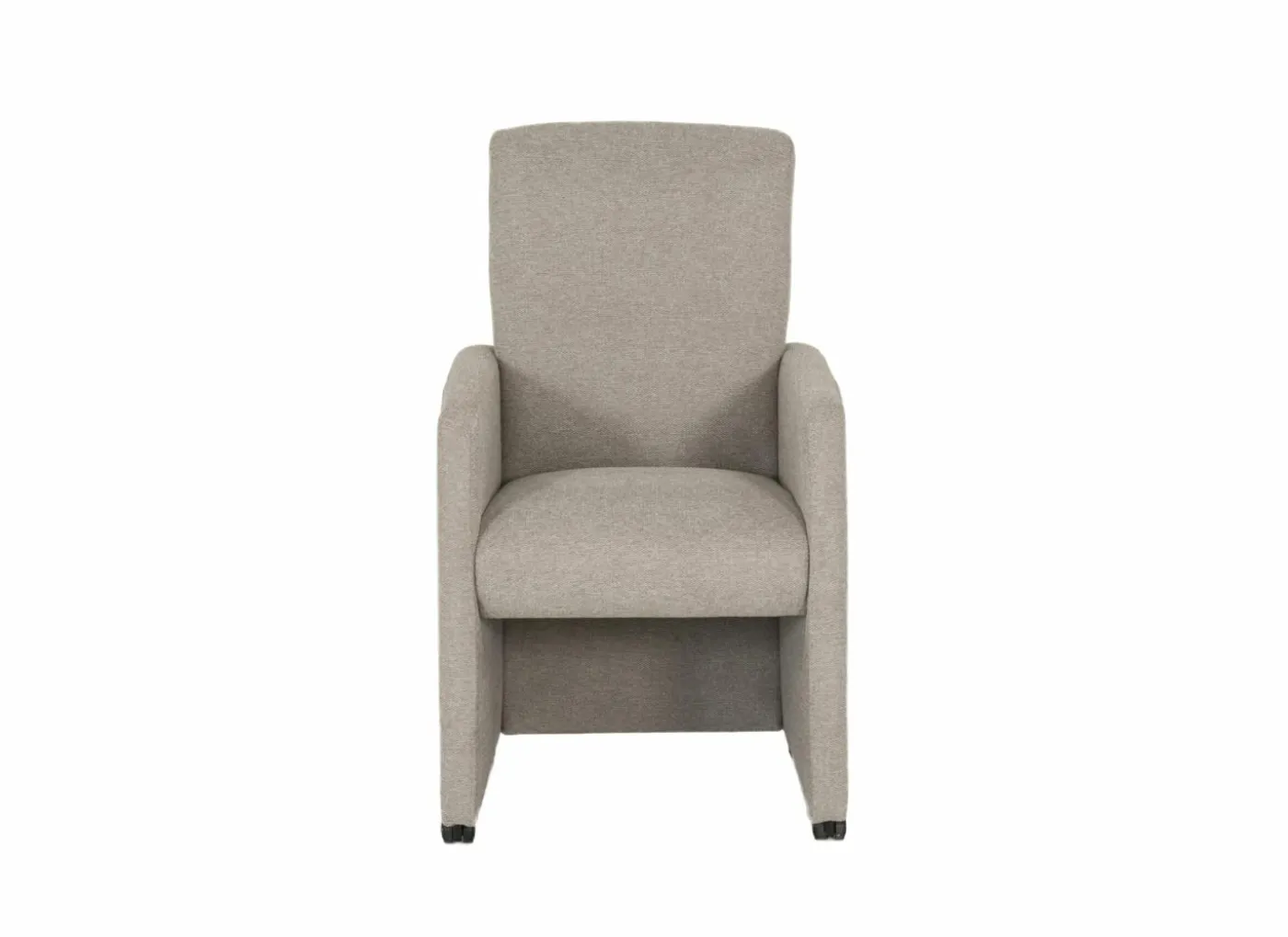 Stoel Aragon 60x70x100cm - stof - greige