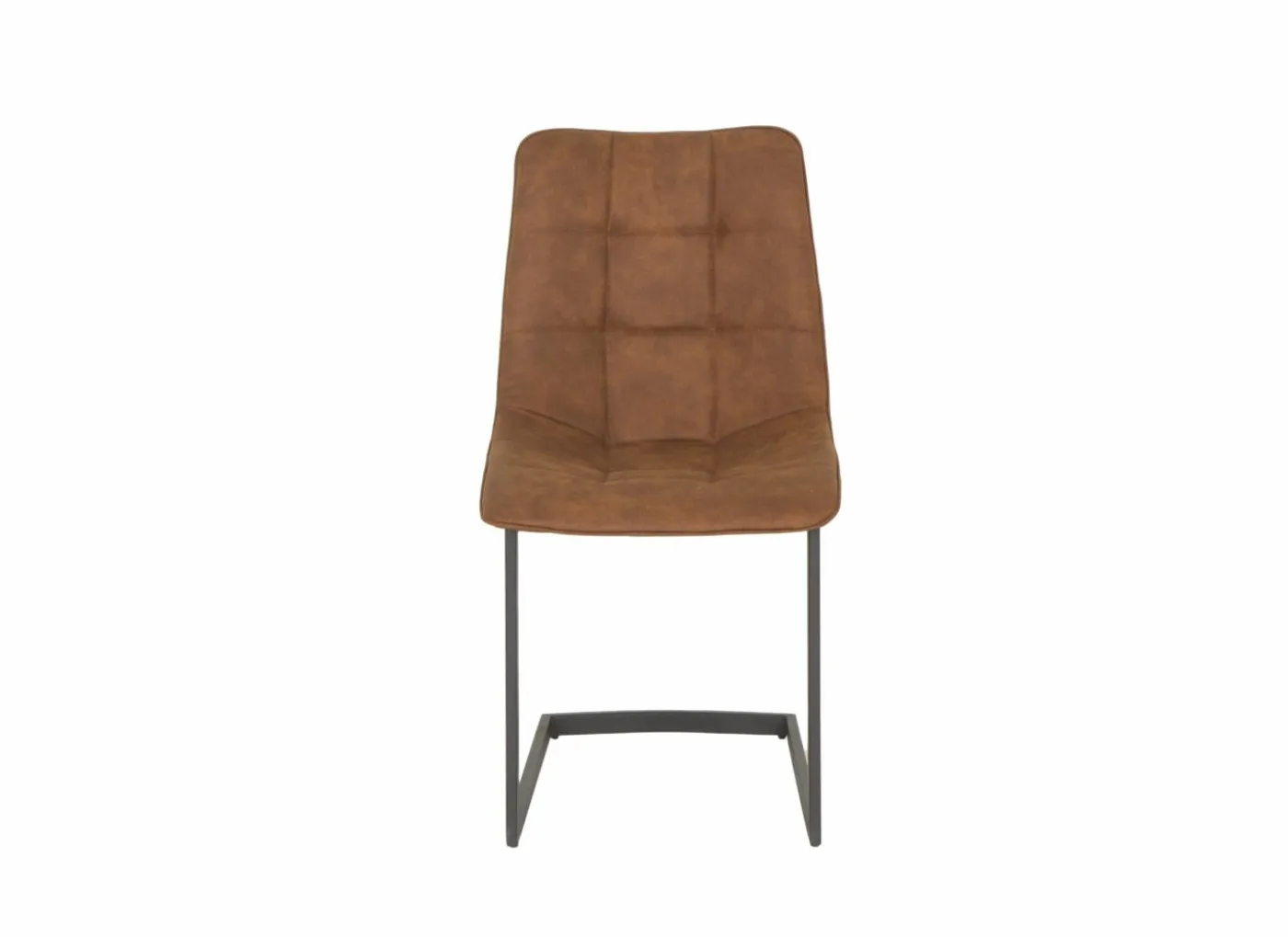 Stoel Cloud 46,5x57x86cm - microvezel - cognac